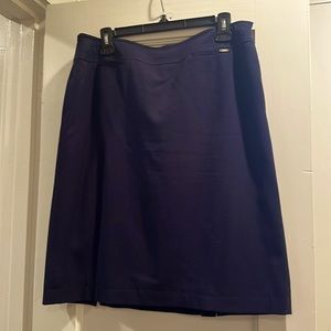 Chelsea Rose navy skirt